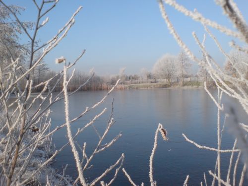 Teich Kammermann im Winter 3 Teich Kammermann im Winter 3