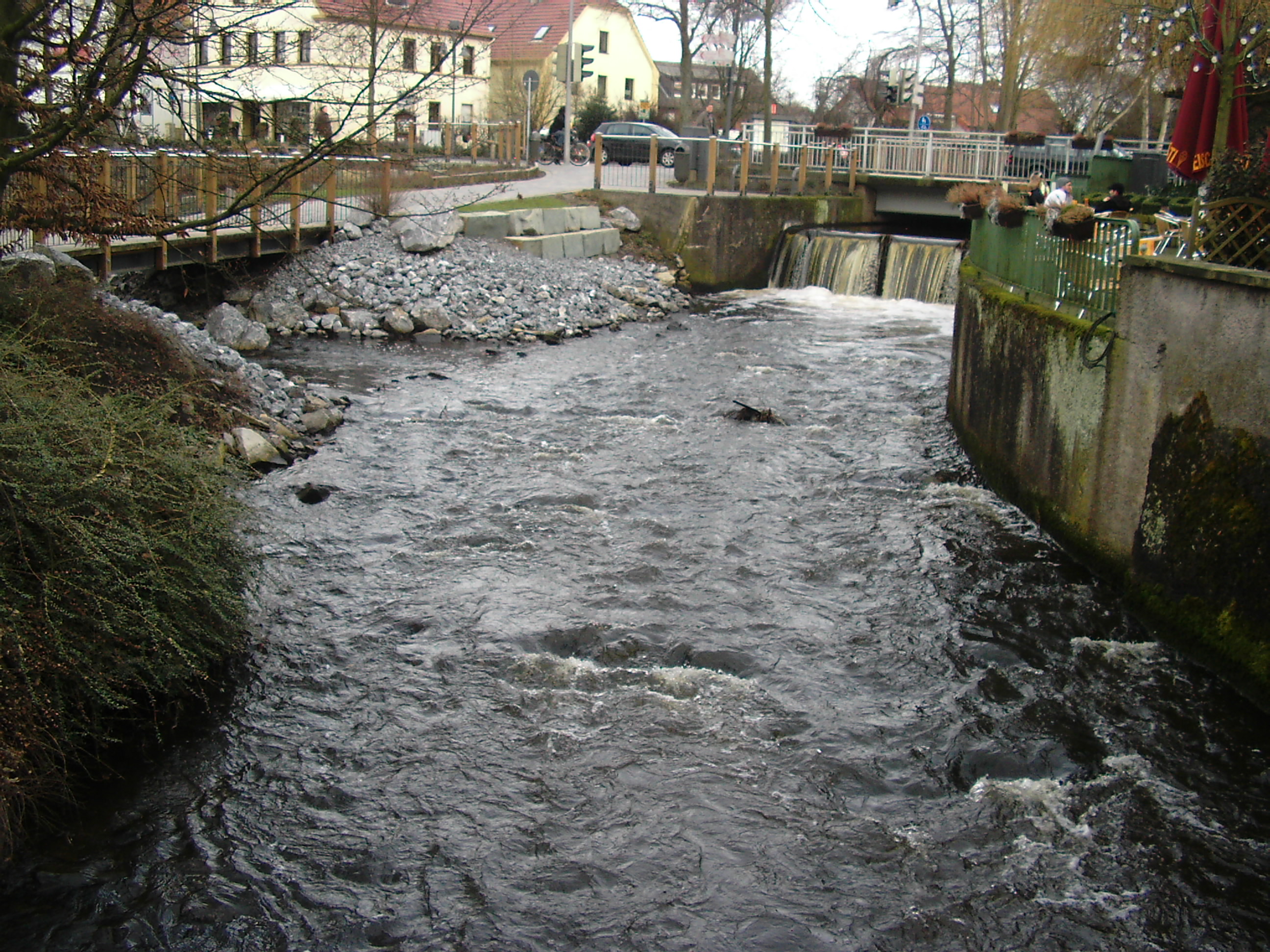 Wehr geschlossen